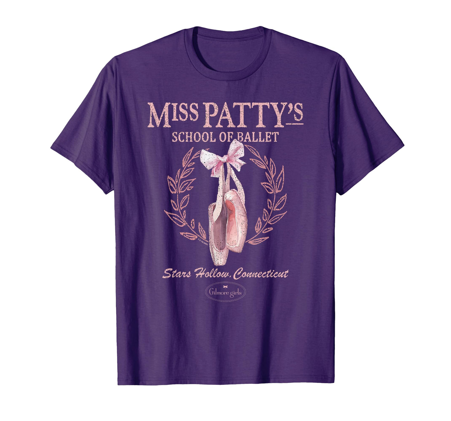 Gilmore Girls Miss Patty's School Of Ballet Distressed Logo T-Shirt
