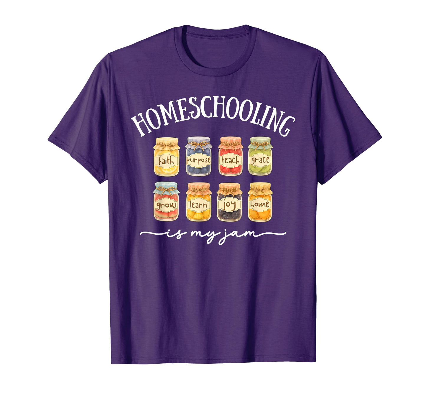 Homeschooling is My Jam Homeschool Mama Homeschooler Dad Mom T-Shirt