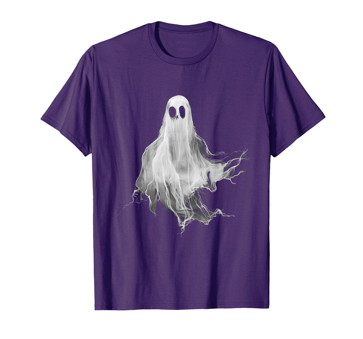 Ghost Horror Spooky Spirit Scary Halloween Goth Aesthetic T-Shirt
