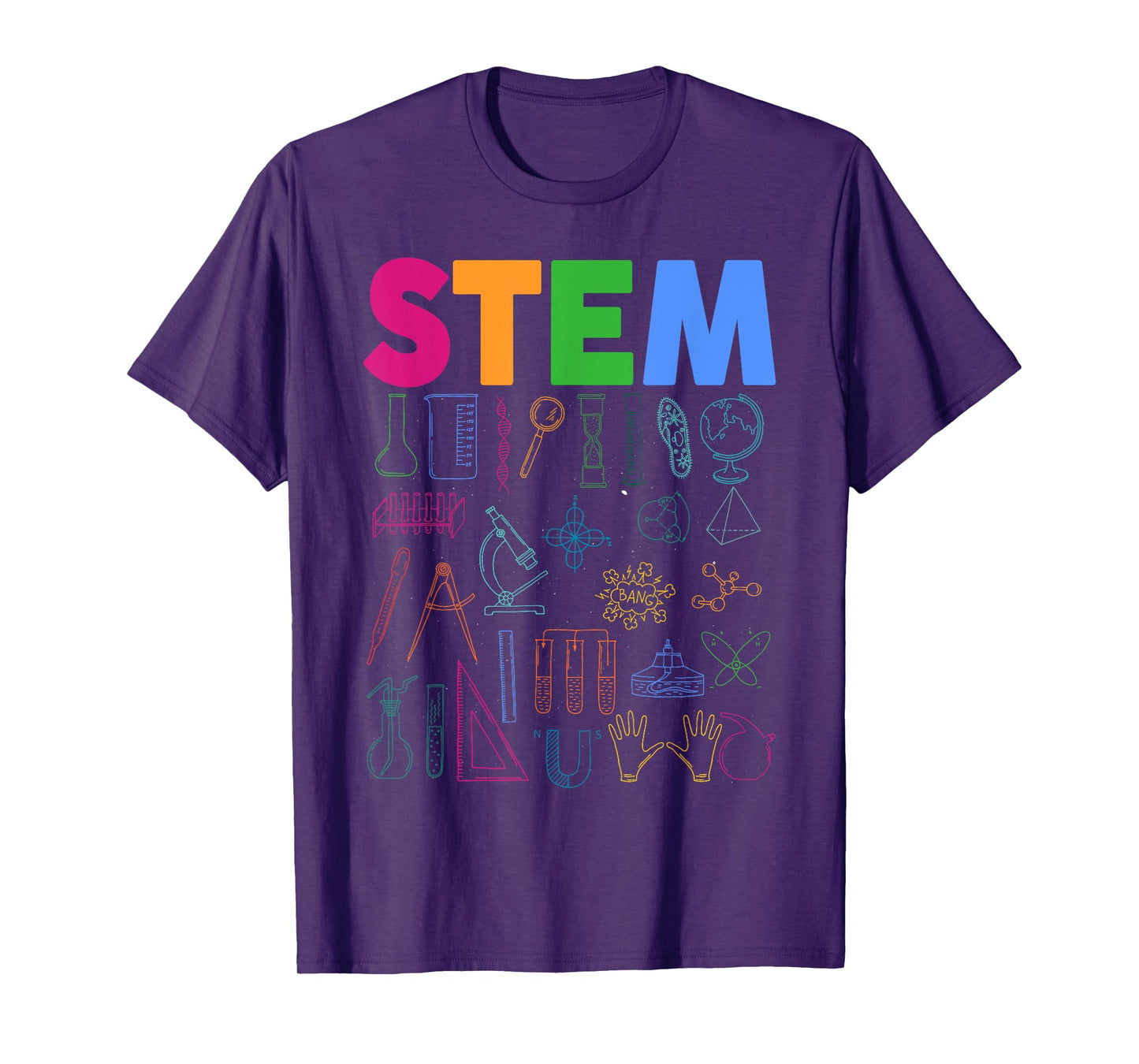 STEM Science Technology Engineering Math Teacher T-Shirt