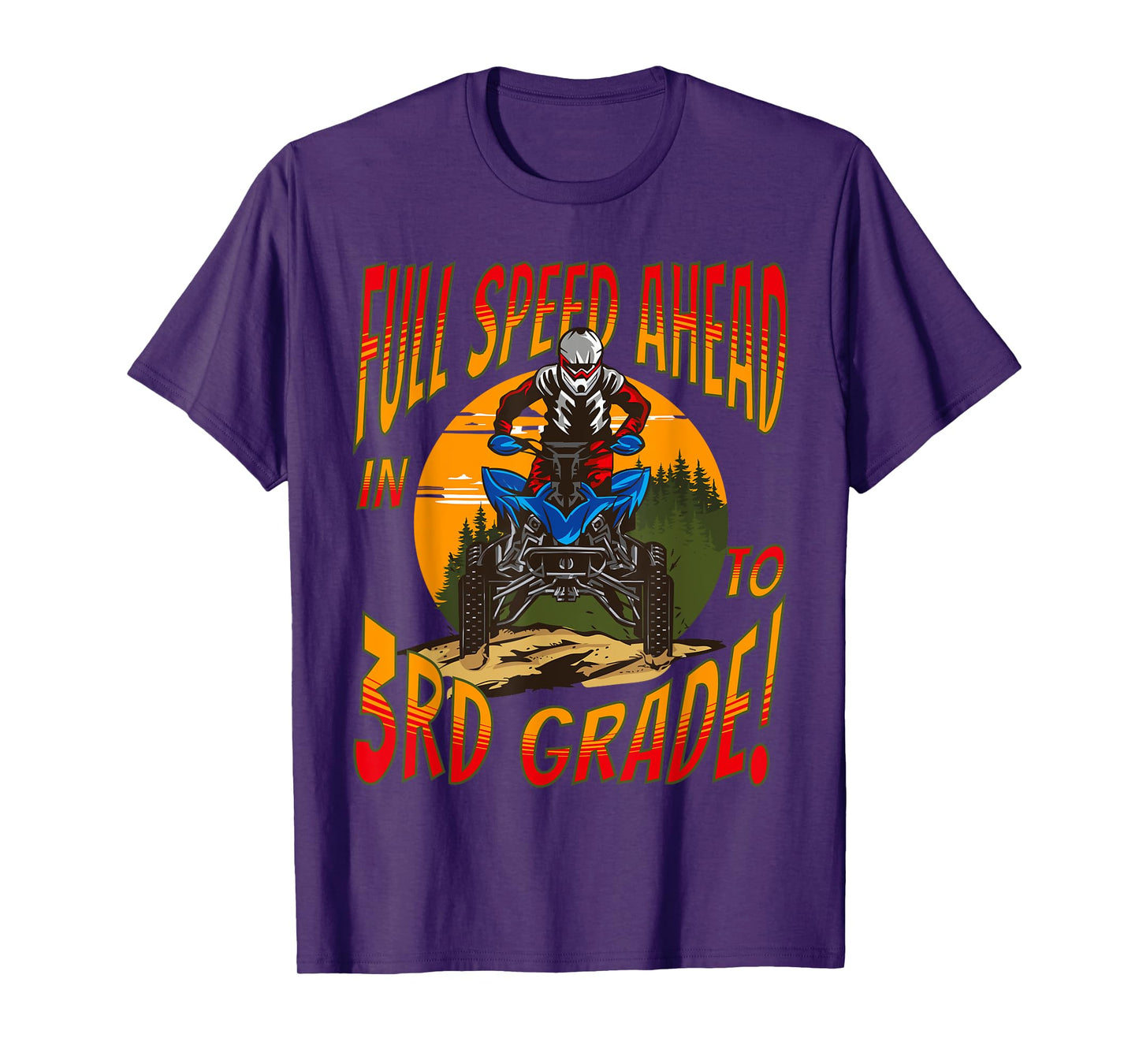 Back To School 2024 Boys Quad Happy First Day Of 3rd Grade T-Shirt