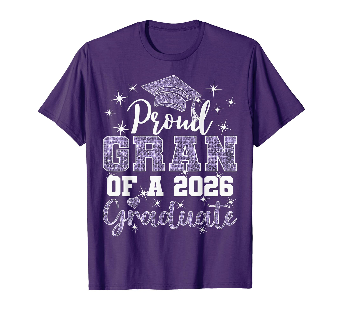 Super Proud Gran of 2026 Graduate Senior Graduation Family T-Shirt
