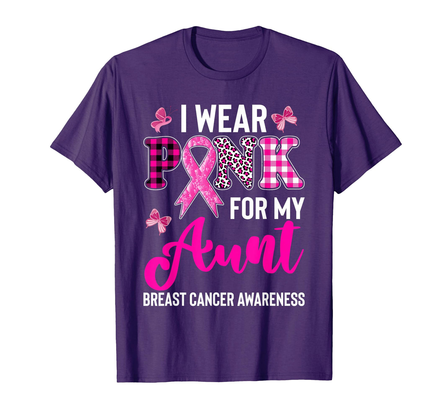 I Wear Pink for My Aunt T-Shirt