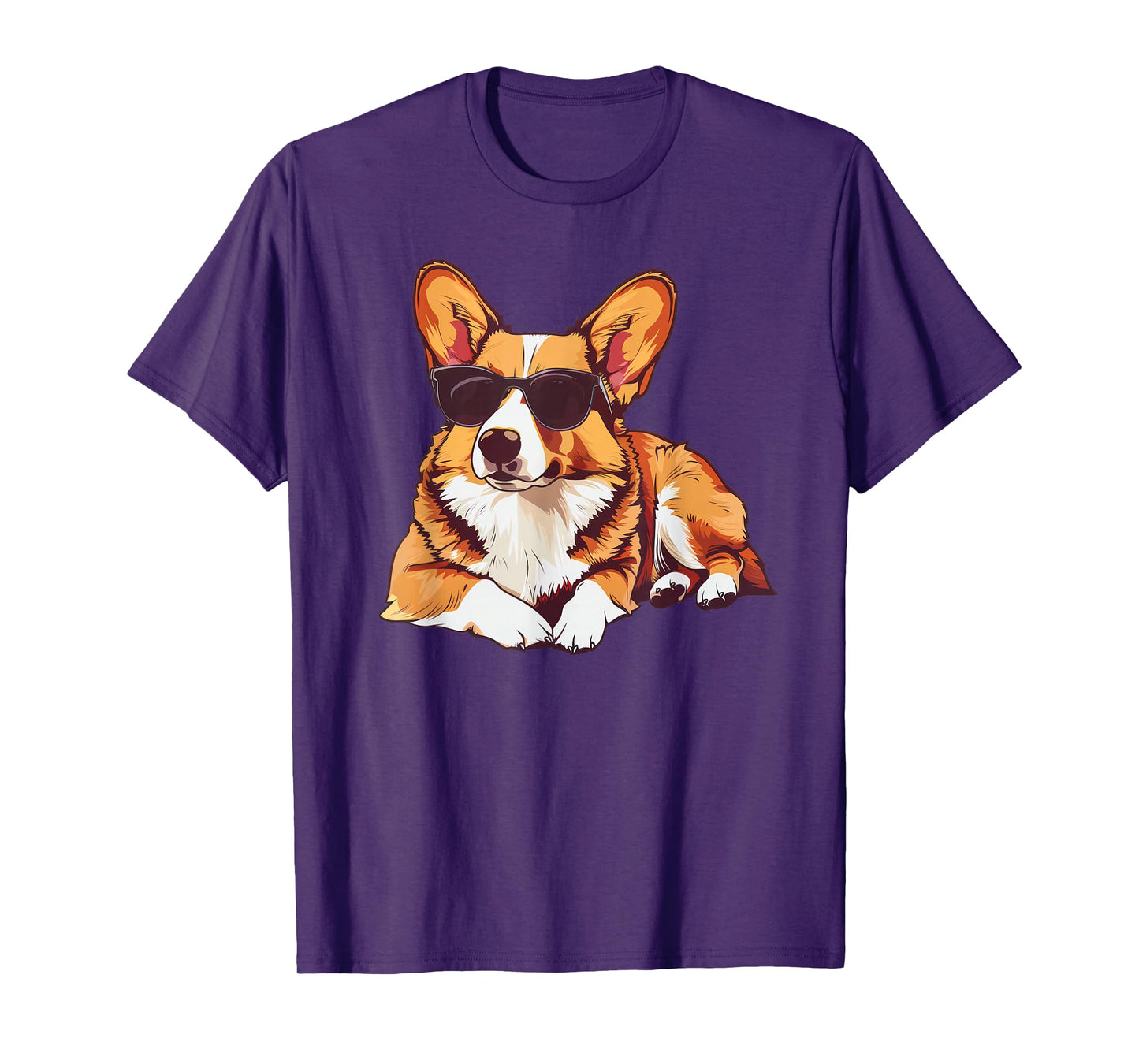 Pembroke Welsh Corgi Dog Sunglasses T-Shirt