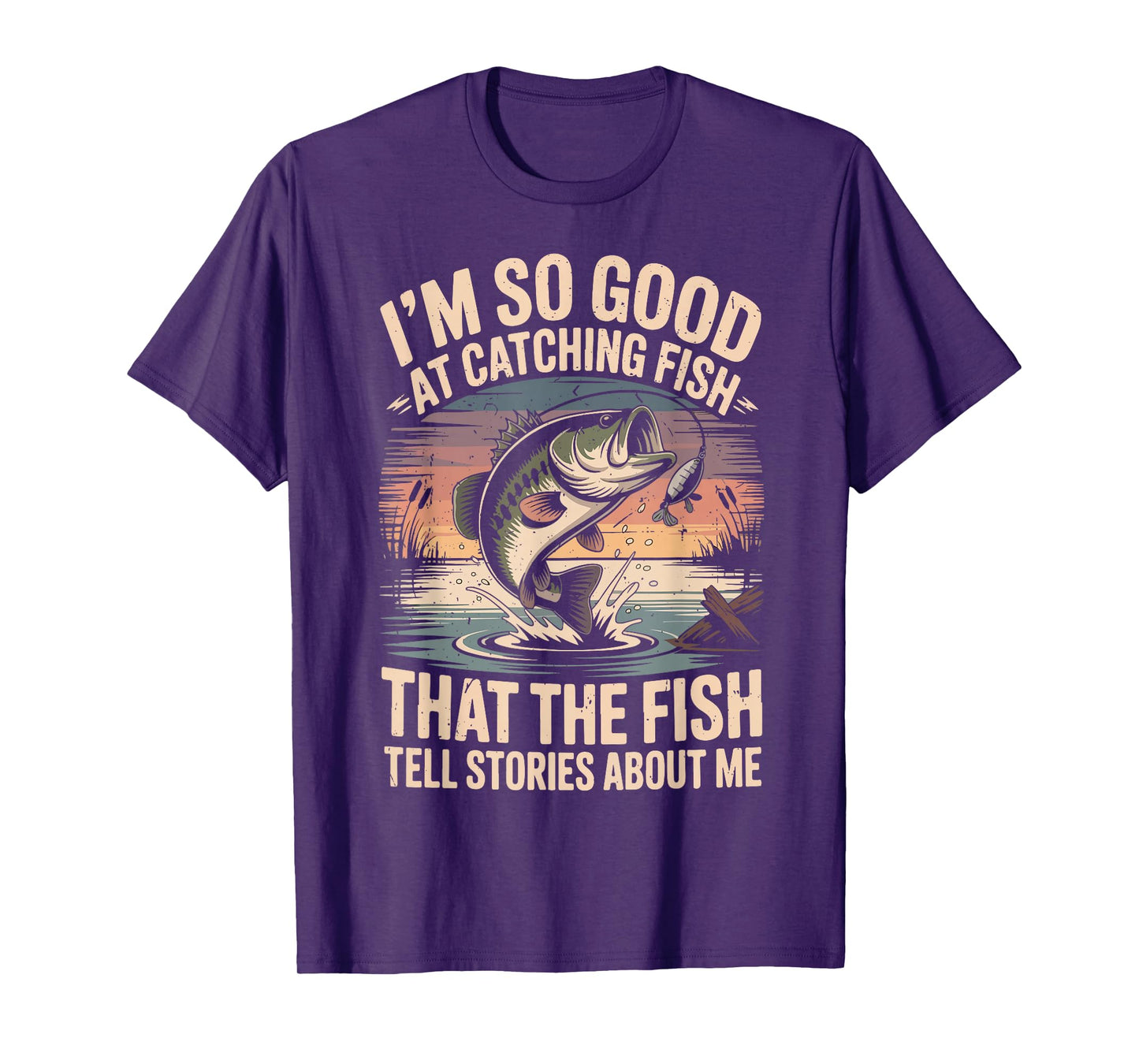 Funny I'm So Good at Catching Largemouth Bass Fish Youth Boy T-Shirt