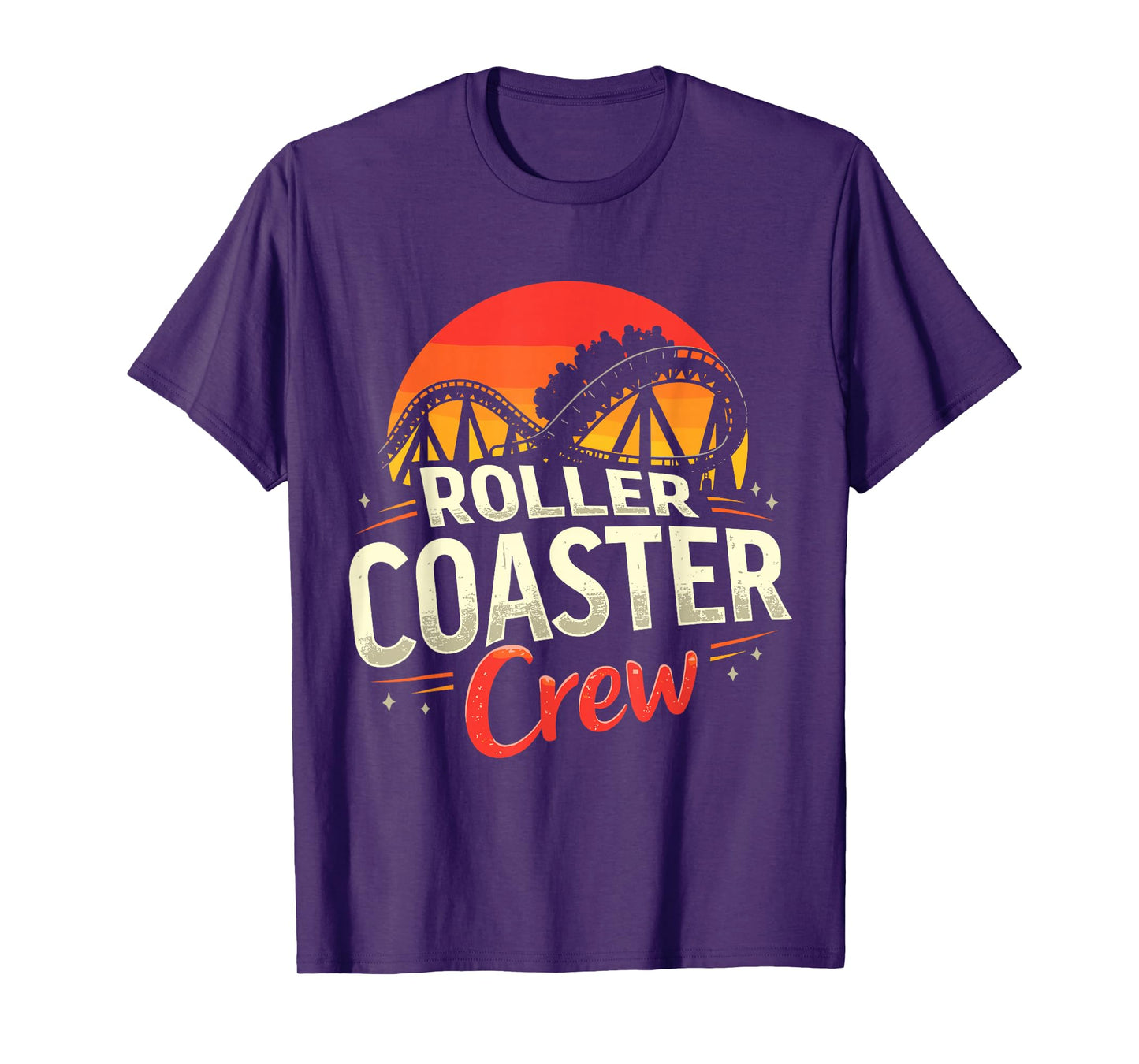 Funny Roller Coaster Crew Amusement Park Rollercoaster Kids T-Shirt