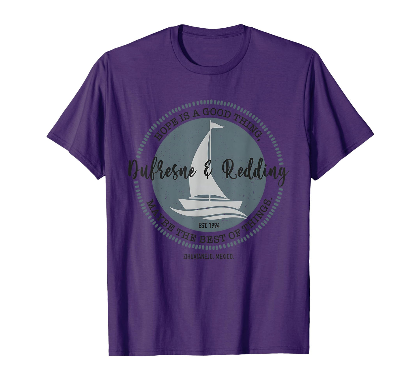 Redding And Fishing Dufresne Vintage Zihuatanejo Mexico T-Shirt