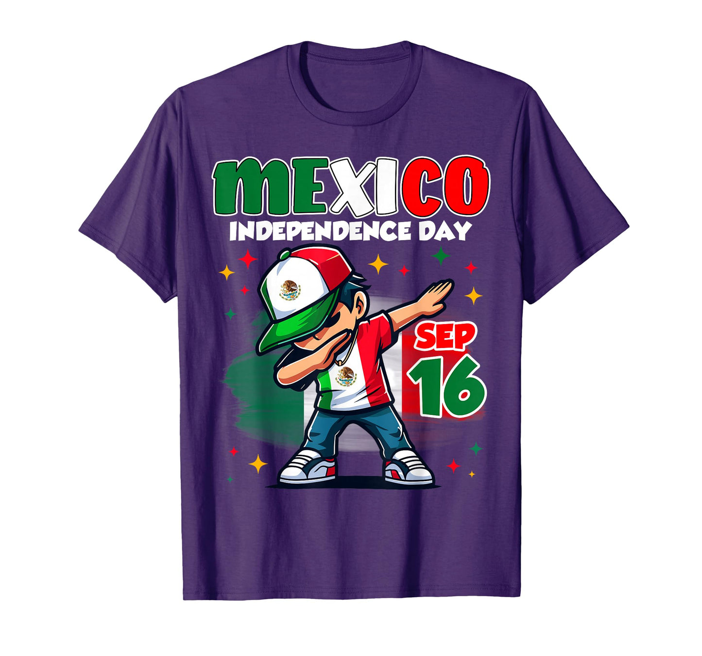 Mexico Independence Day September 16 Celebration boys T-Shirt