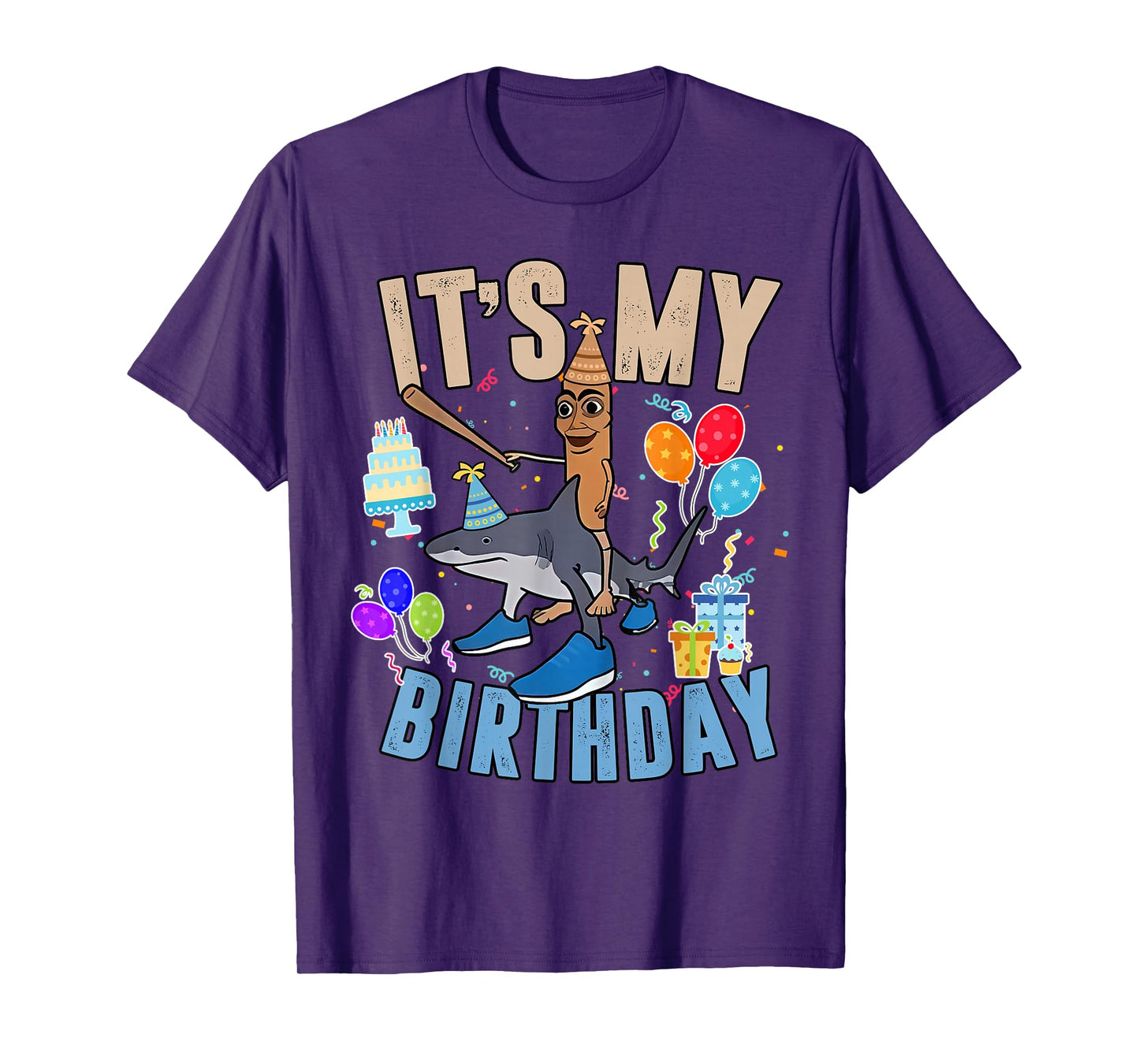 It's My Birthday Boy Tung Tung Tung Sahur Tralalero Tralala T-Shirt