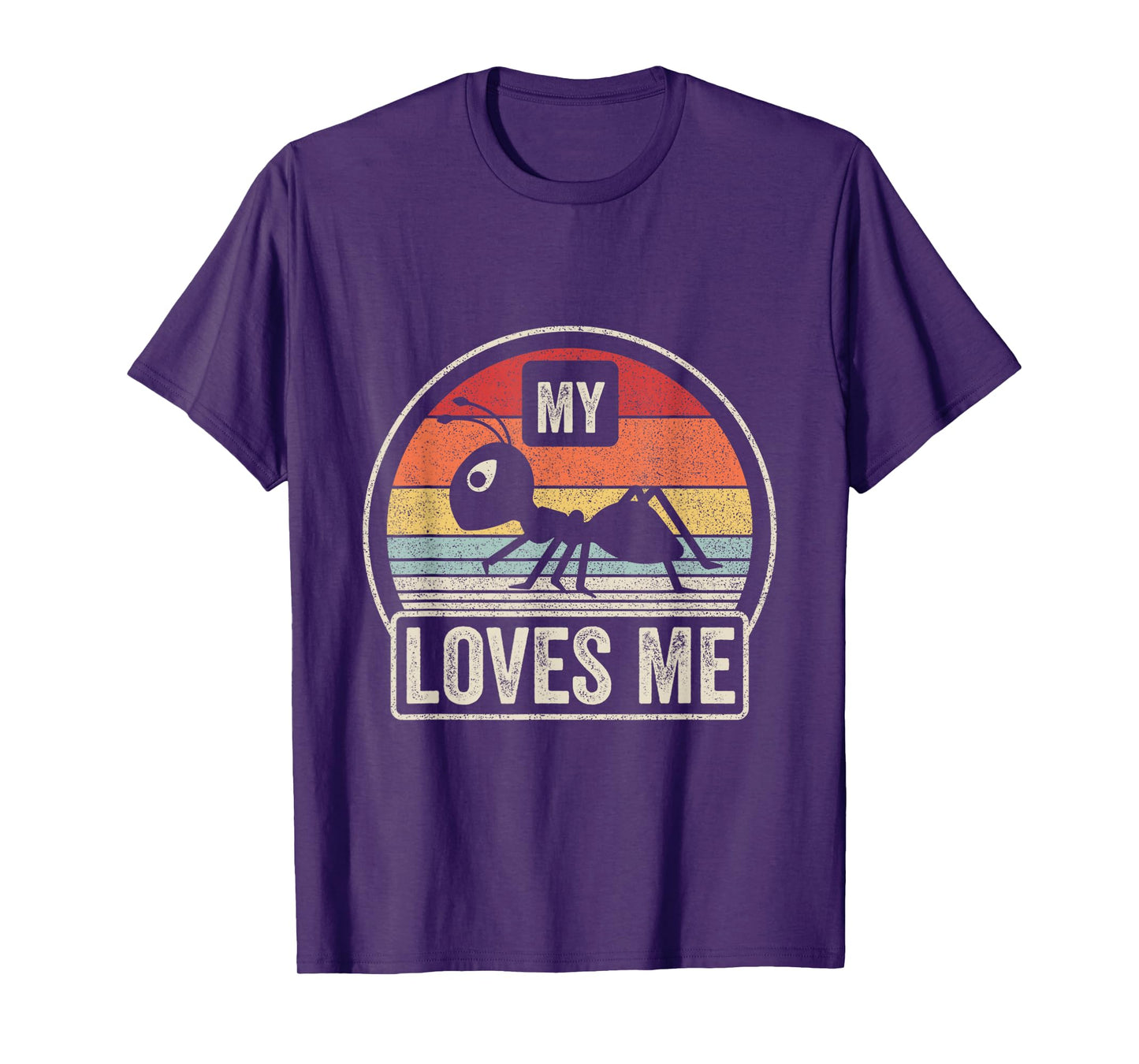 Retro Vintage My Aunt Loves Me Family Ant Lovers T-Shirt