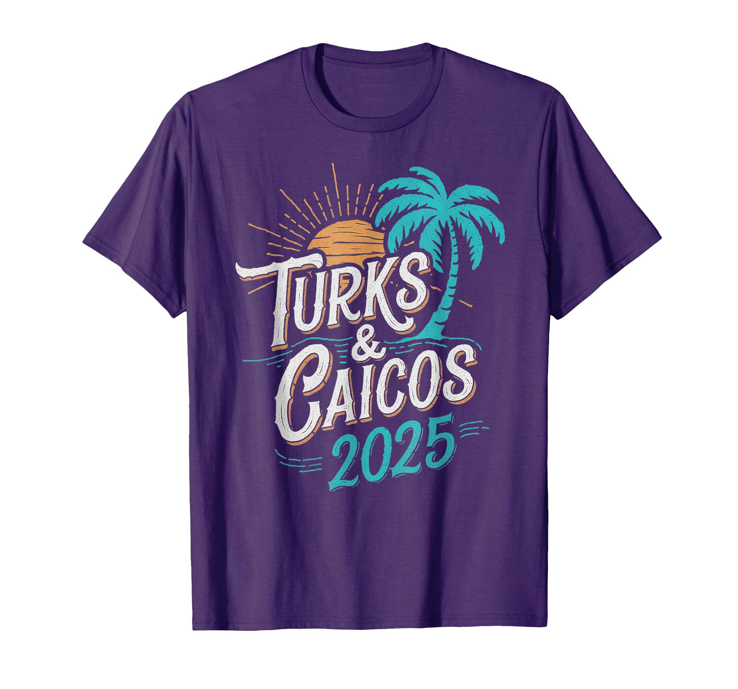 Turks Caicos 2025 Family Trip Friends Group Vacation 2025 T-Shirt