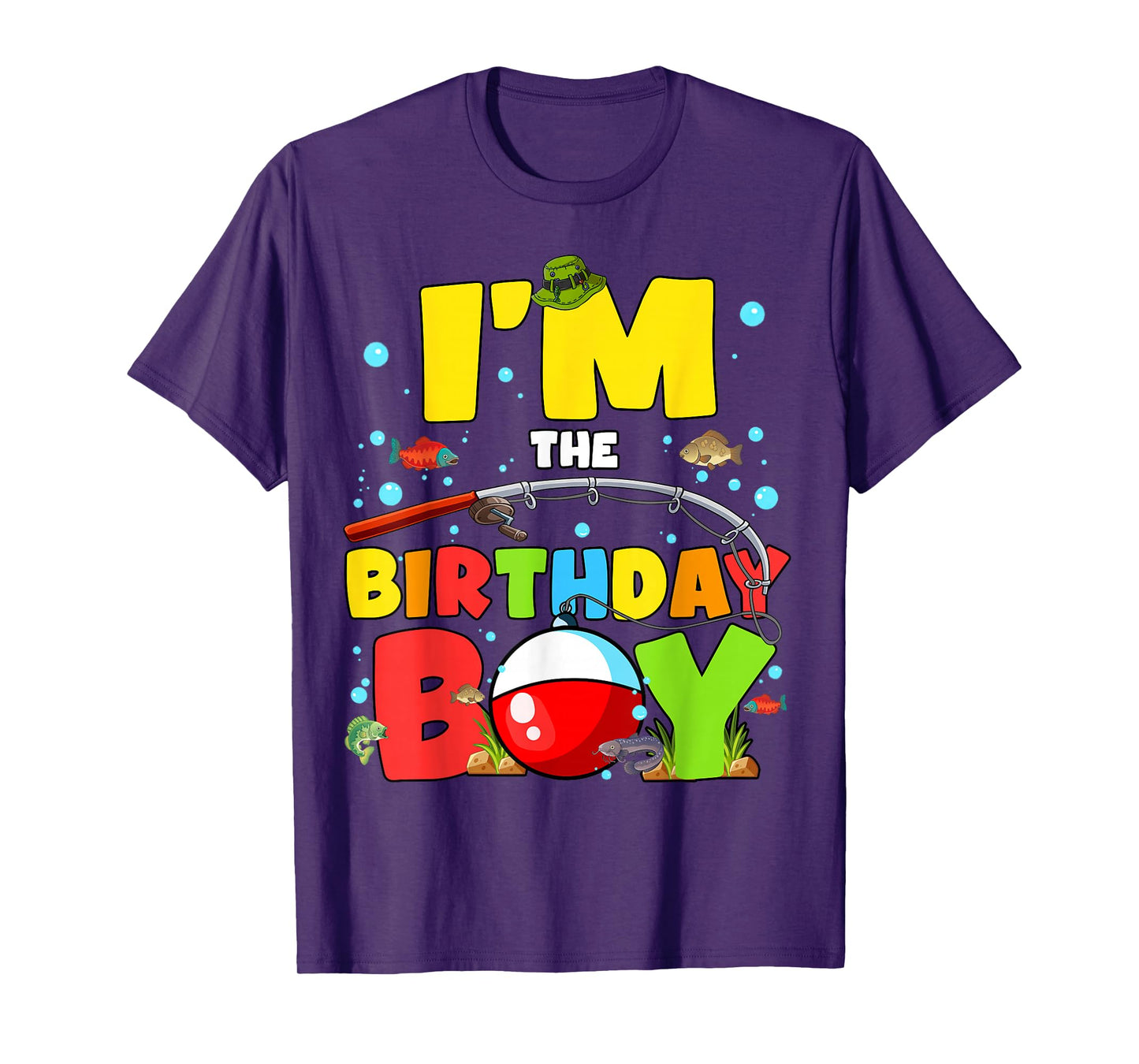 I'm The Birthday Boy Fishing O-Fish-Ally Family Matching T-Shirt