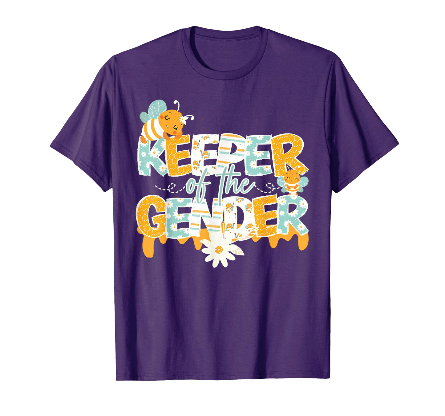Keeper Of The Gender Bumble Bee Hive Reveal Announcement T-Shirt