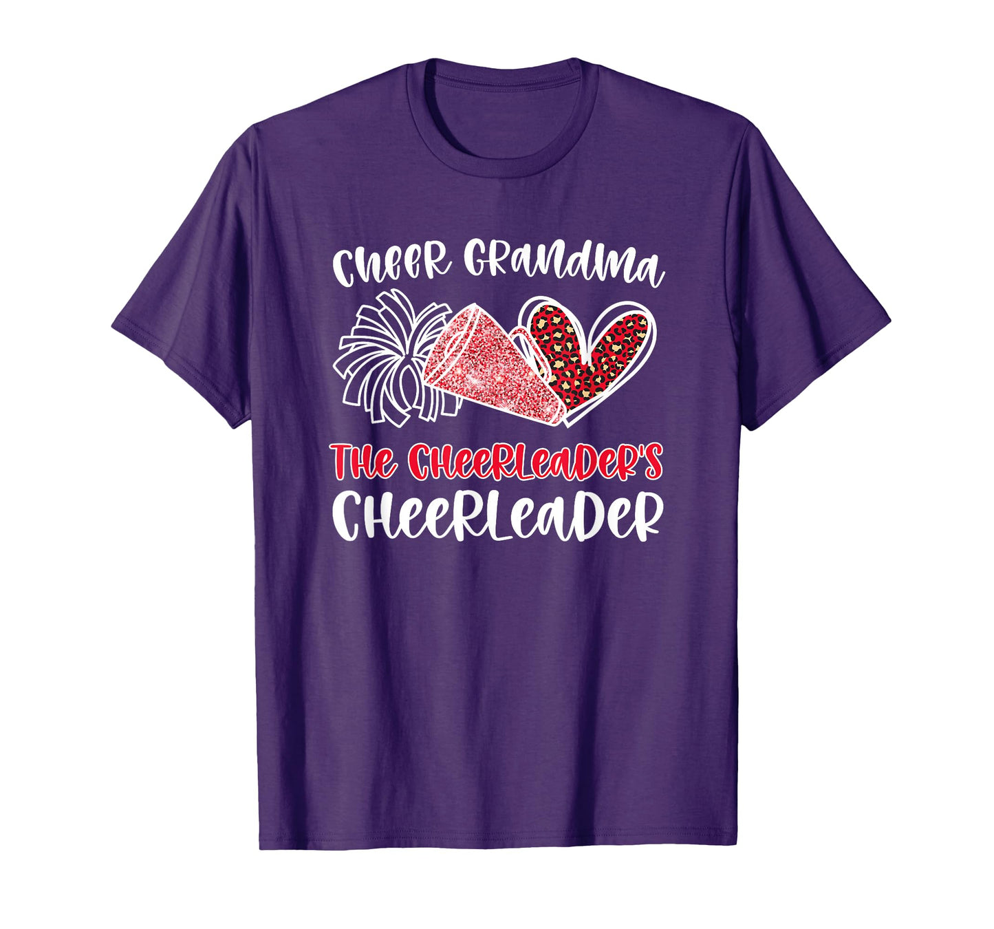 Cheer Grandma The Cheerleader's Cheerleader Grandmother T-Shirt