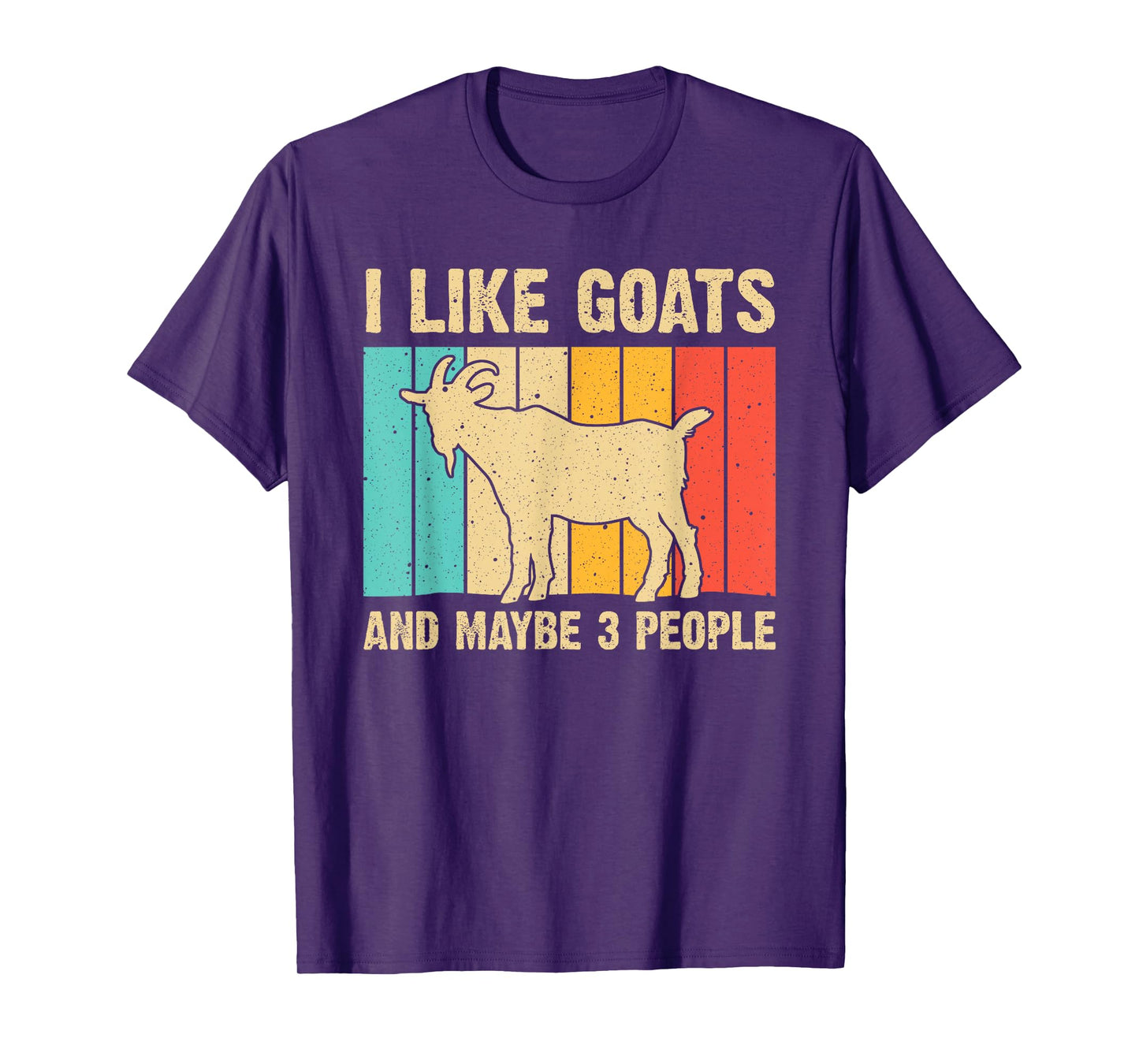 Funny Goat Art For Men Women Kids Farming Goat Lover Stuff T-Shirt