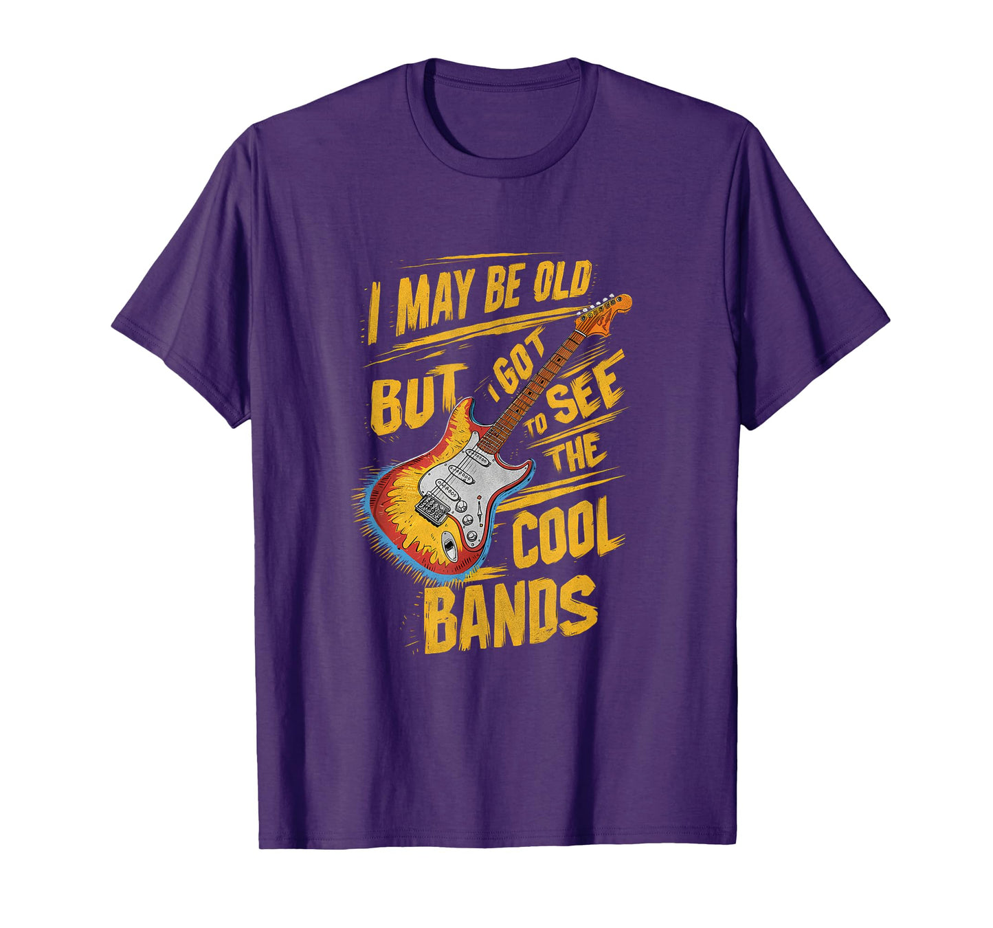 Guitar Shirt for Grandpa Funny Dad Guitar Birthday T-Shirt