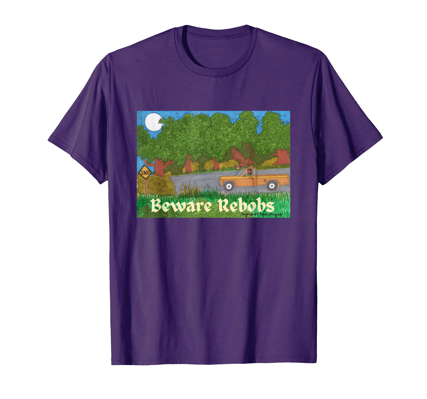 Beware of Rebobs! Napa Valley Legend Flying Monkeys T-Shirt