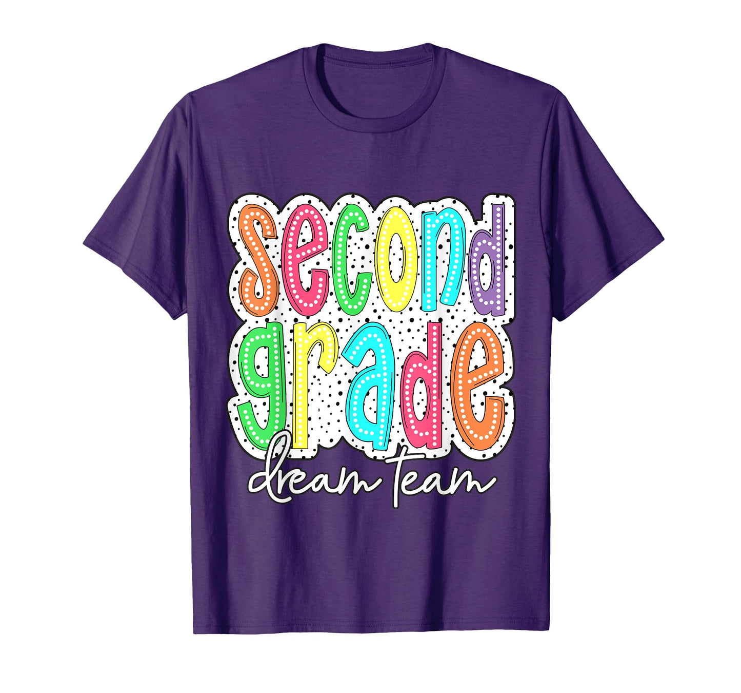 Second Grade Dream Team 2nd Grade Teacher Kid Back to School T-Shirt