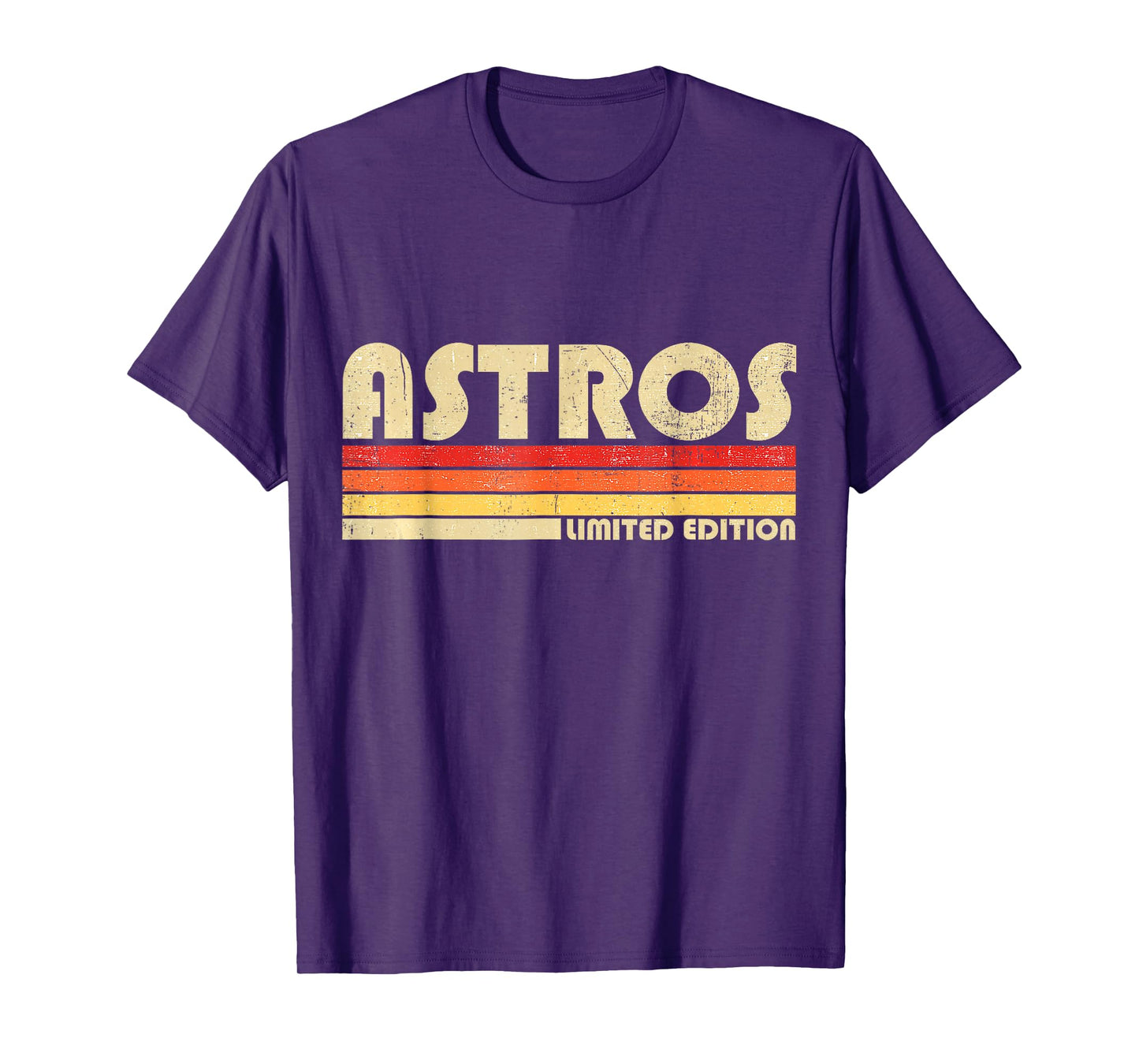Vintage Astros Retro Style 70s 80s First Name T-Shirt