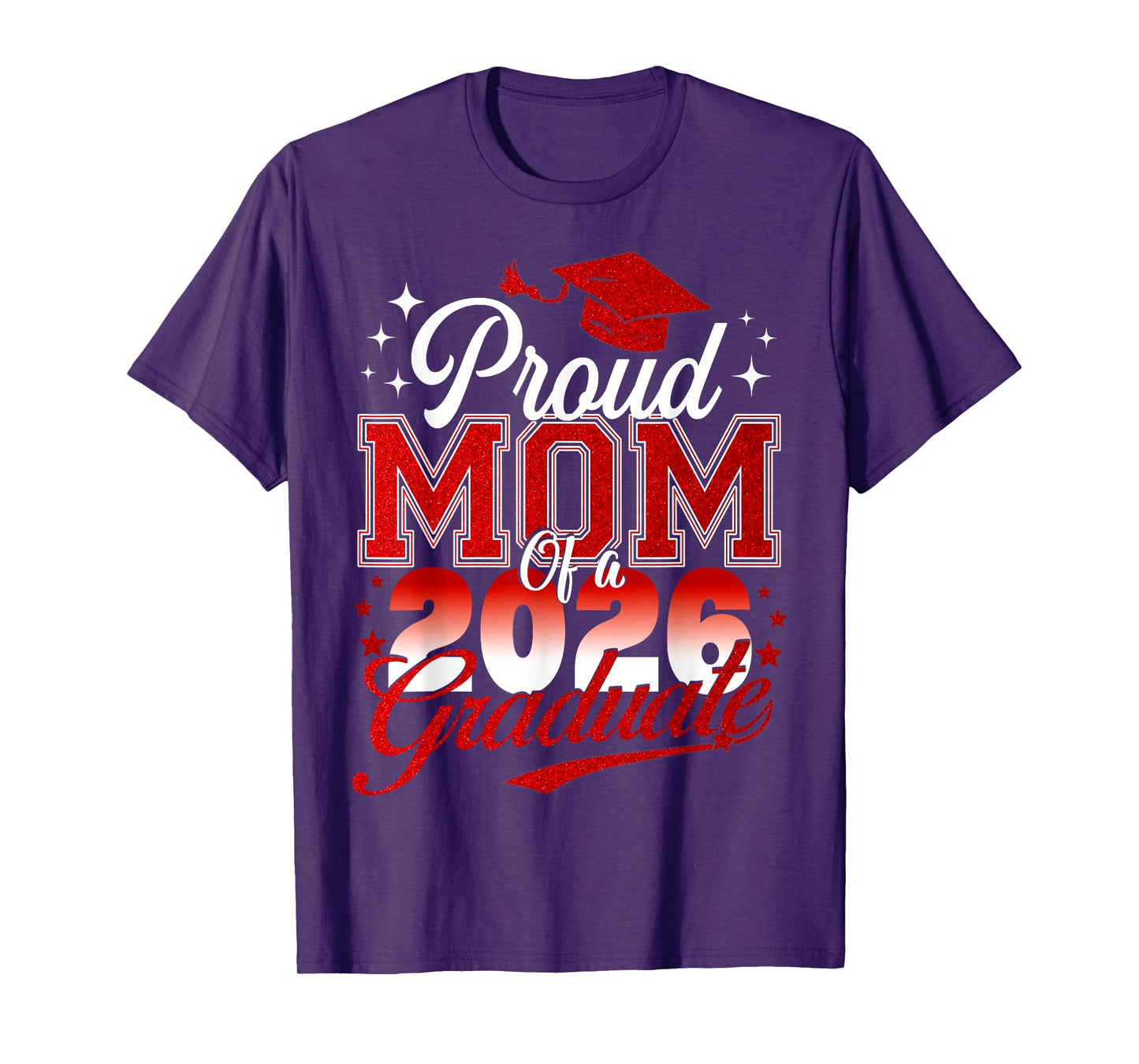 Senior Mom 2026 Graduation Proud mom of a 2026 graduate T-Shirt