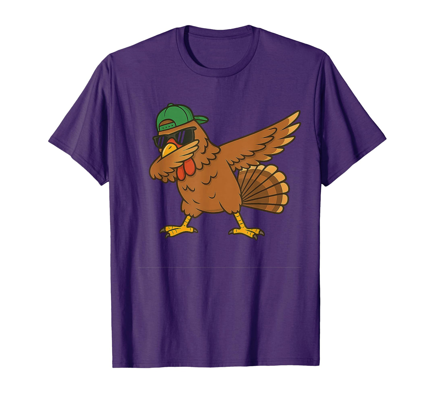 Turkey Dab Meme Animal Dance Funny Gifts for Men Women Kid T-Shirt