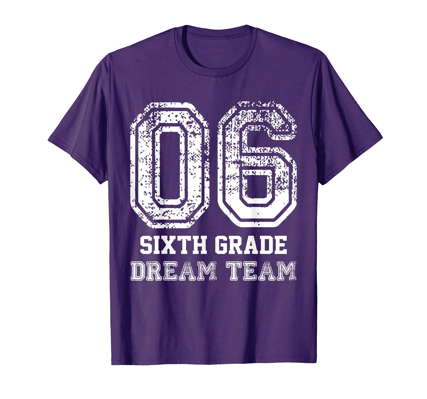 Kids Hello Sixth Back to School 6th Grade Dream Team Teacher T-Shirt