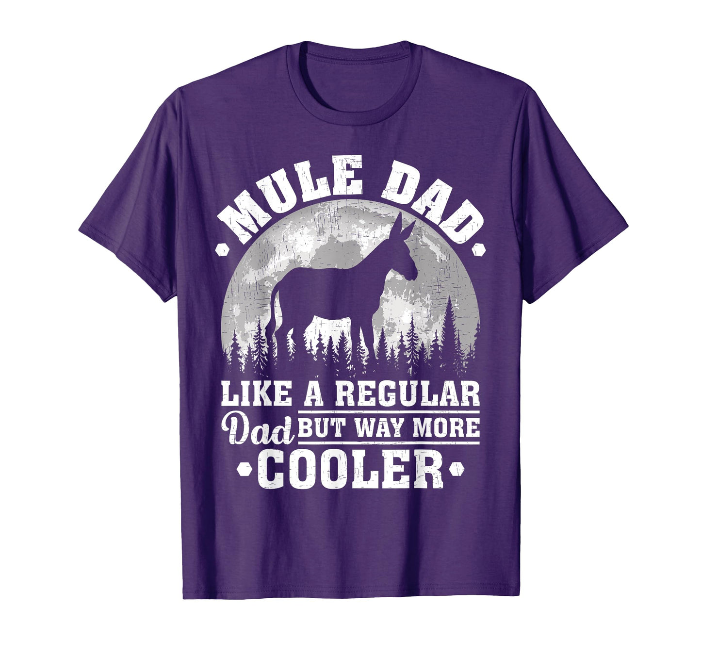 Mule Dad Like A Regular Dad Funny Mule Father's Day T-Shirt