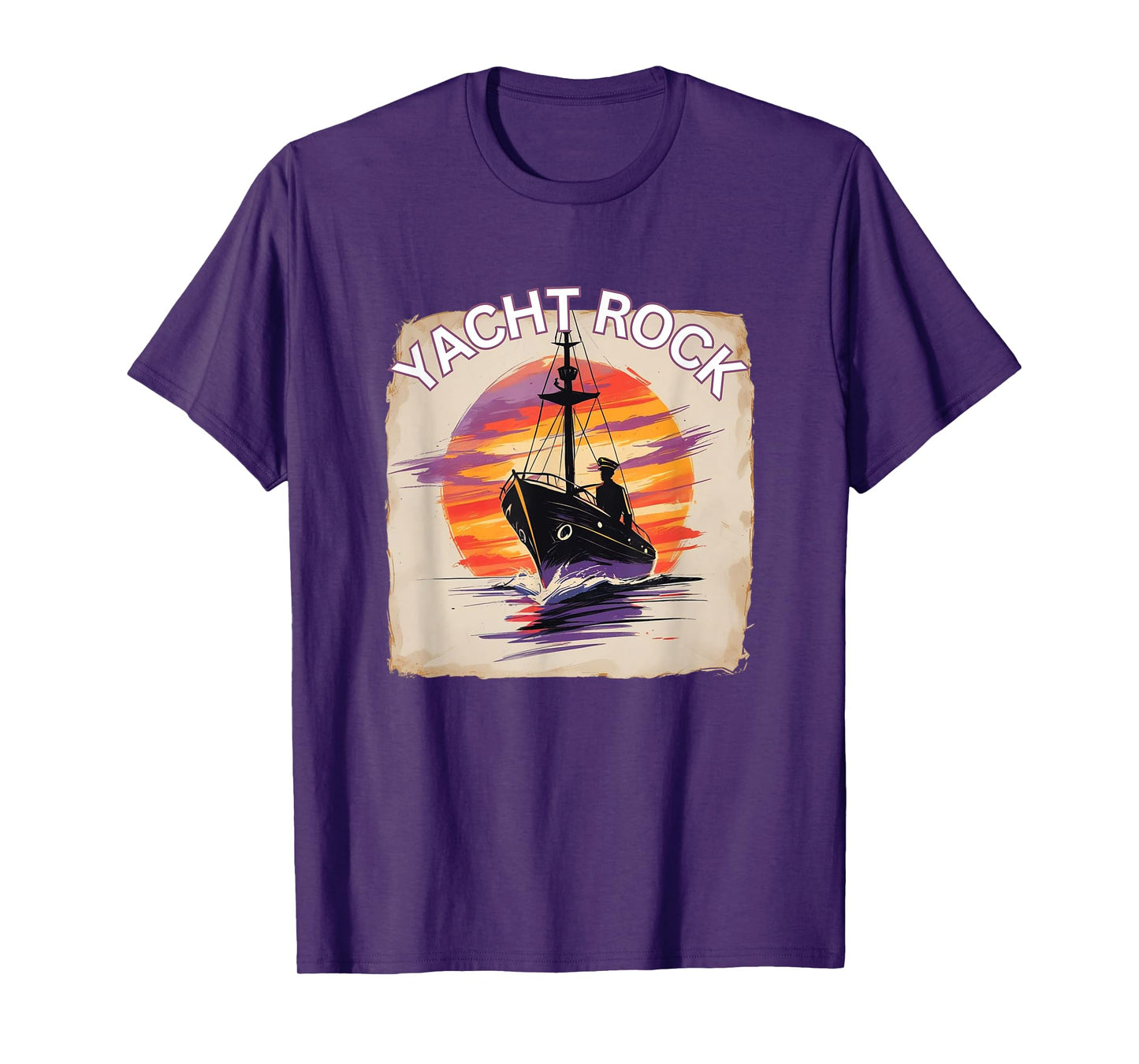 Yacht Rock Boating Drinking Maritime Party Fun T-Shirt
