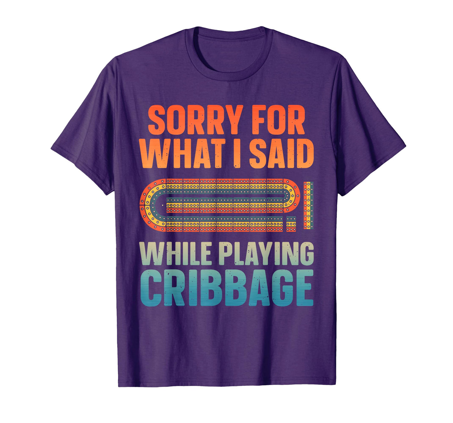 Cribbage Art for Men Women Kids Card Game Cribbage Player T-Shirt