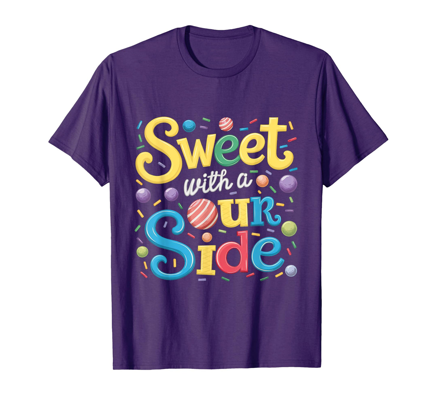 Sweet With a Sour Side Funny Sweets Candy Patch Kids T-Shirt