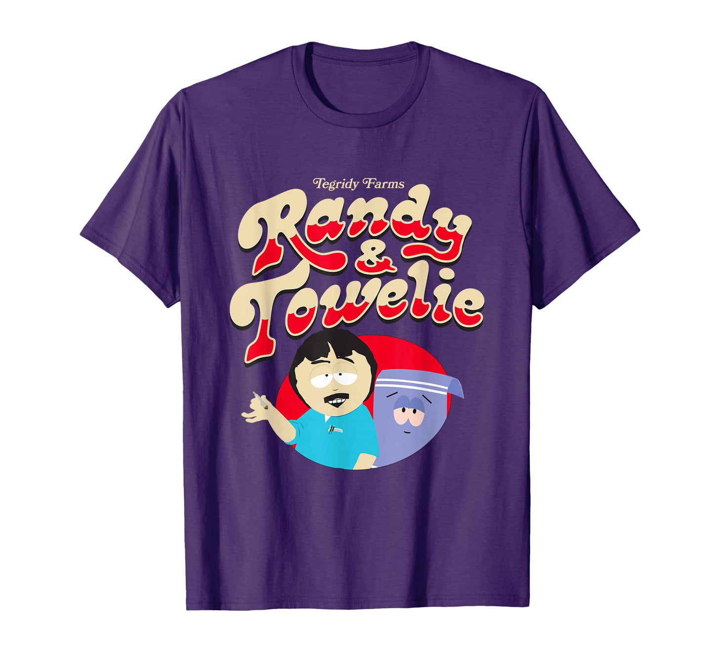 South Park Tegridy Farms Randy & Towelie Say Hi T-Shirt