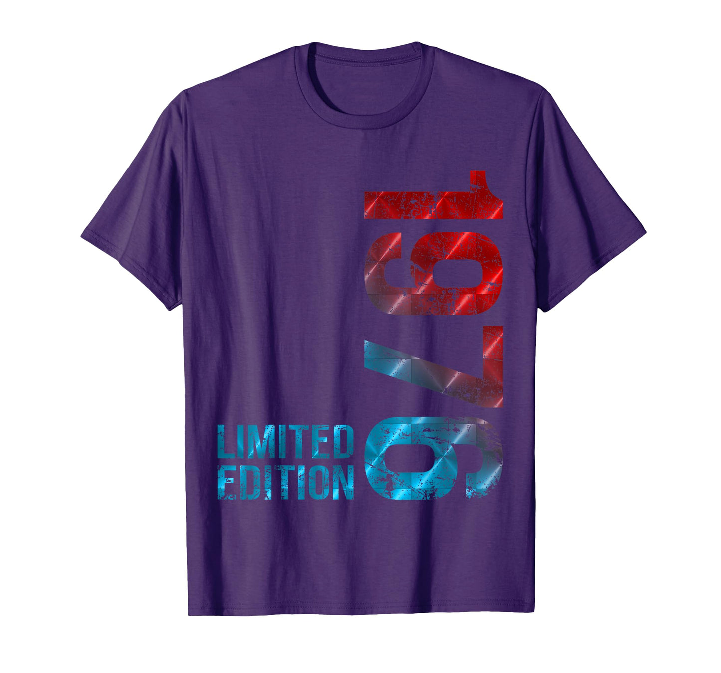 49th Birthday Man Woman 49 Years Decoration 1976 Gifts Funny T-Shirt