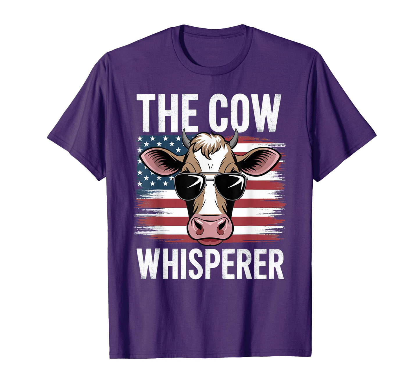 Men Women The Cow Whisperer Farmer Animal Farm Funny T-Shirt