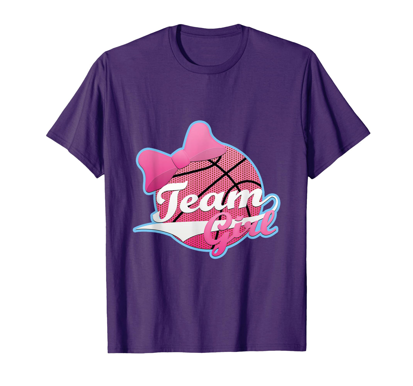 Gender Reveal Party | Team Pink, Girl, Basketball T shirt