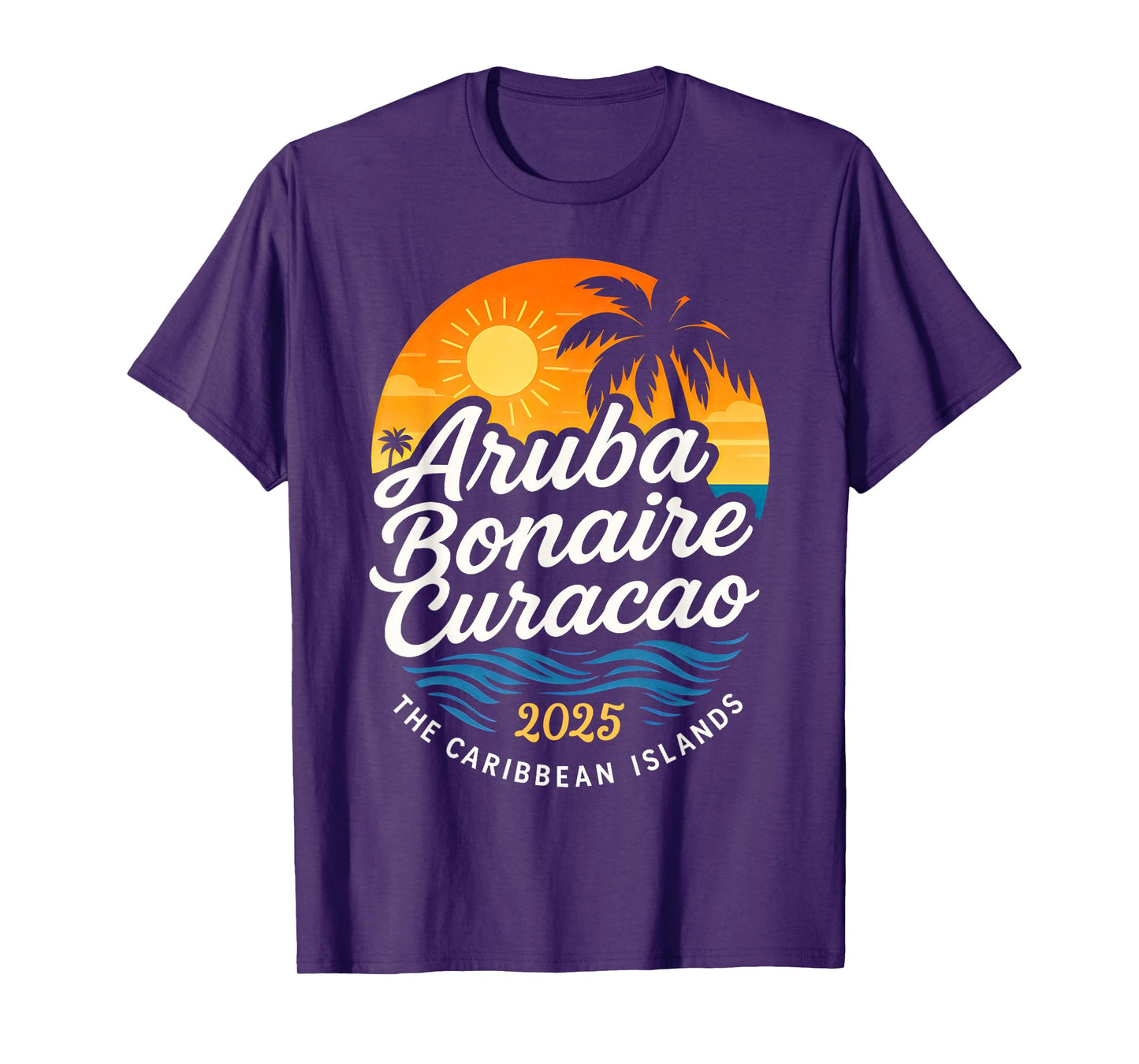 2025 ABC Islands Aruba Bonaire Curacao Cruise Vacation T-Shirt