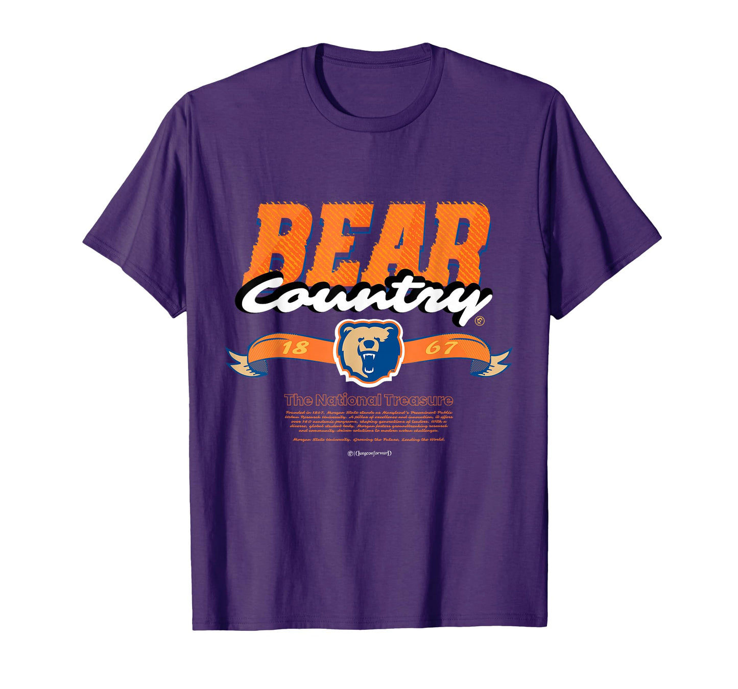 Morgan State University - Bear Country - Essential HBCU T-Shirt
