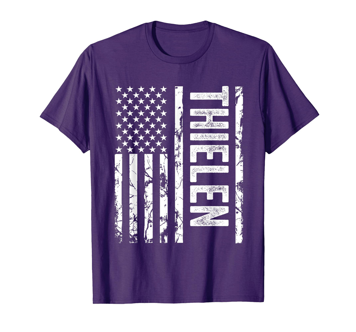 Thielen Last Name Funny Surname Team Thielen Family Reunion T-Shirt