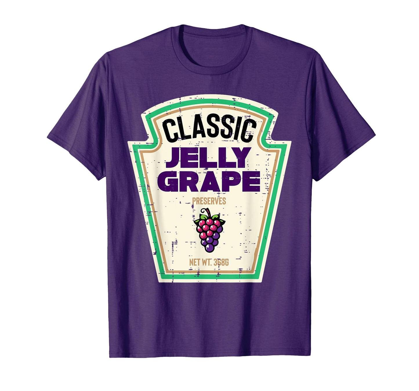Halloween Jelly Grape Funny Food Group Costume Men Women Kid T-Shirt