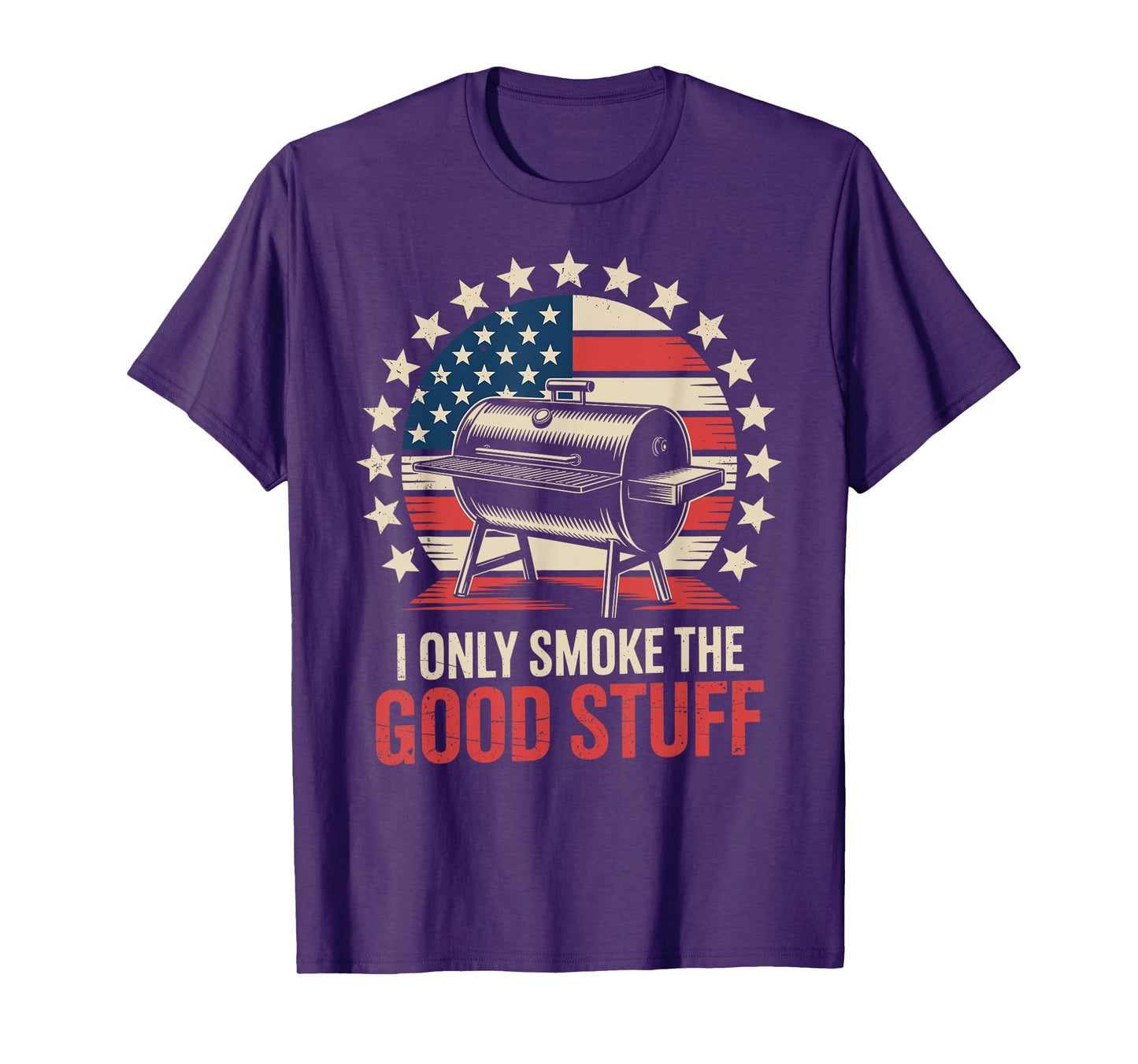 I Only Smoke The Good Stuff Funny BBQ Grilling T-Shirt