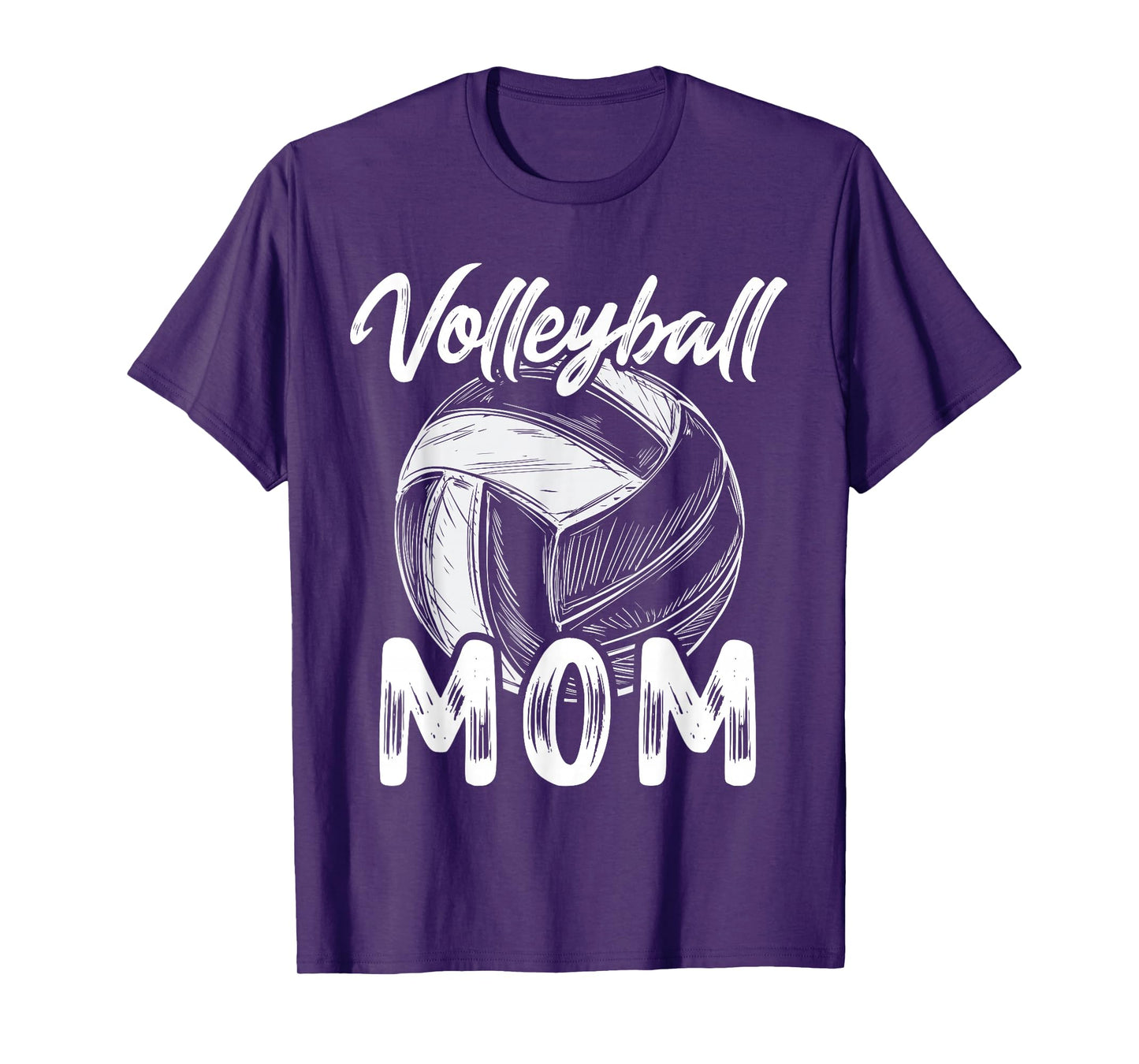 Volleyball Mom For Women Family Matching Players Team Mommy T-Shirt