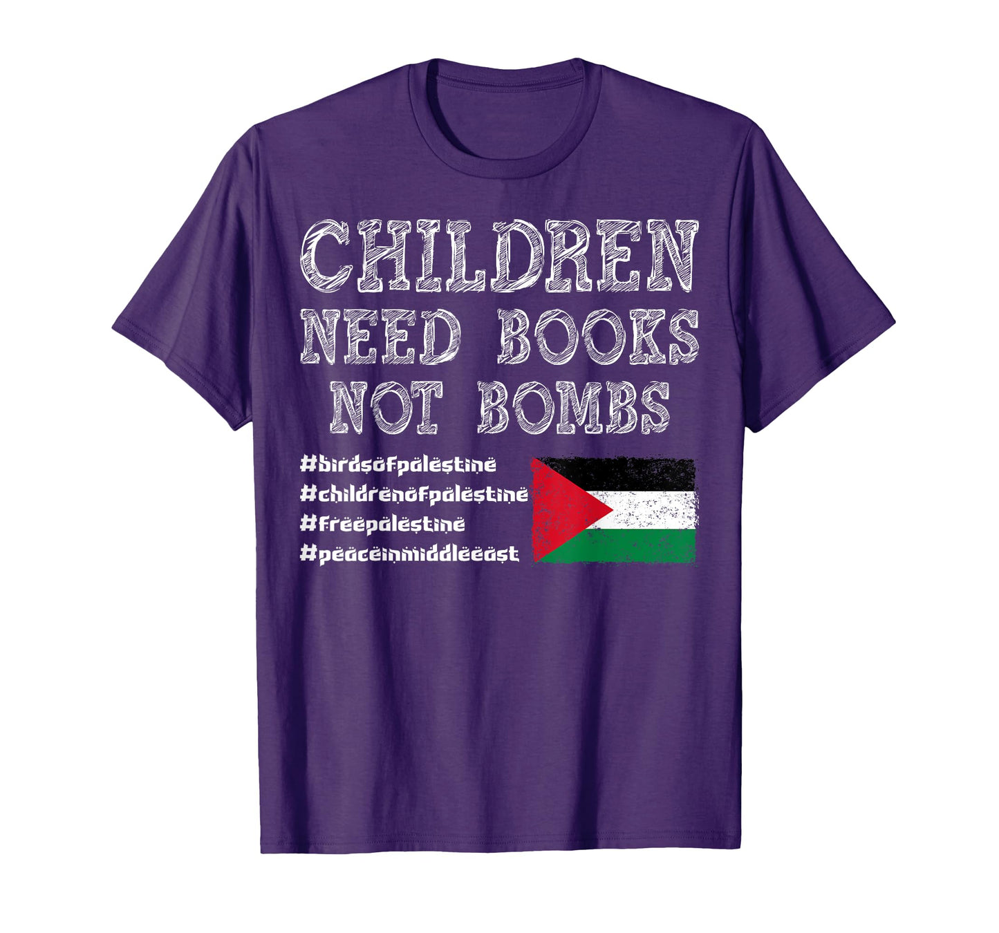 Children of Palestine need books, not bombs T-Shirt