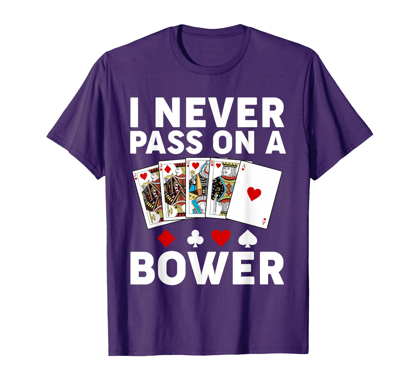 Funny Euchre Art for Men Women Euchre Partner Euchre Player T-Shirt