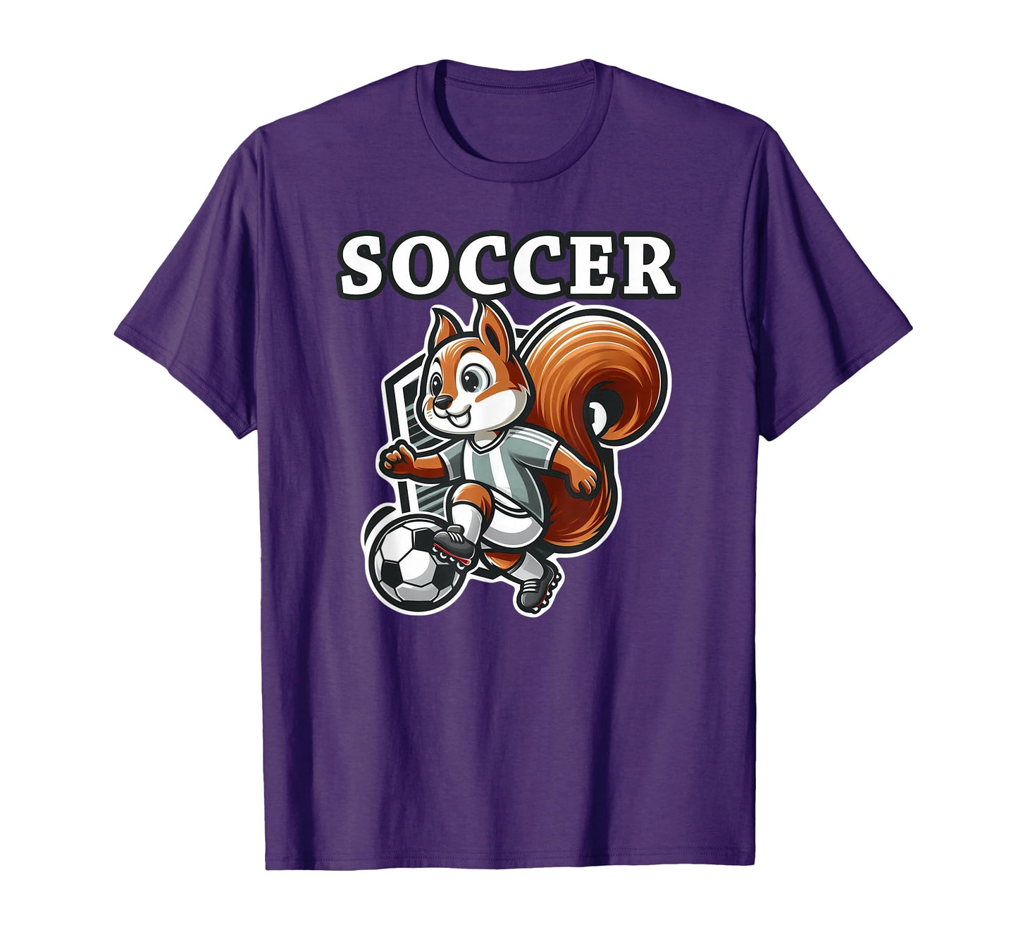 Soccer Squirrel Playing Soccer T-Shirt