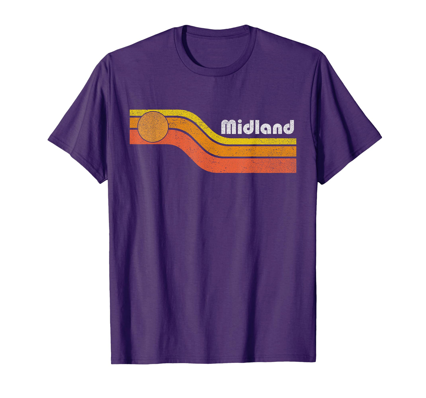 Midland - Vintage Men Women 70s 80s Graphic Cool Retro T-Shirt