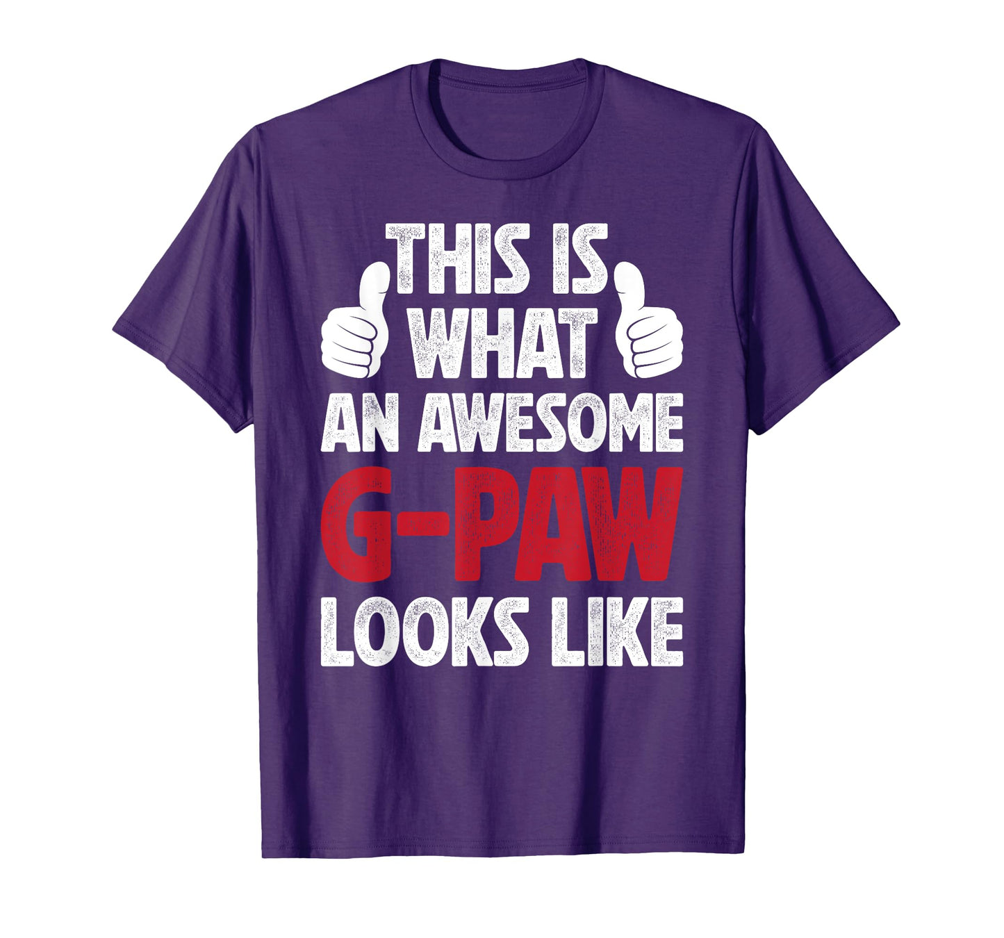 An Awesome G-Paw Grandpa G-Paw Grandfather T-Shirt