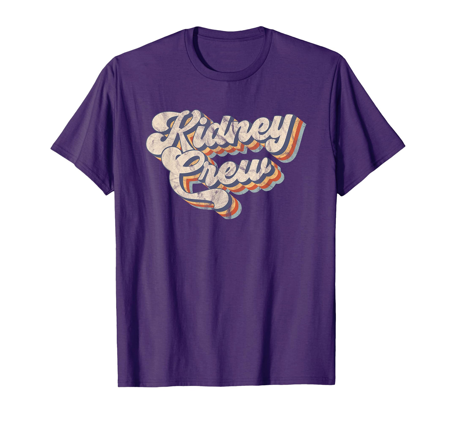 Vintage Retro Kidney Crew Nephrology Nurse For Women Men T-Shirt