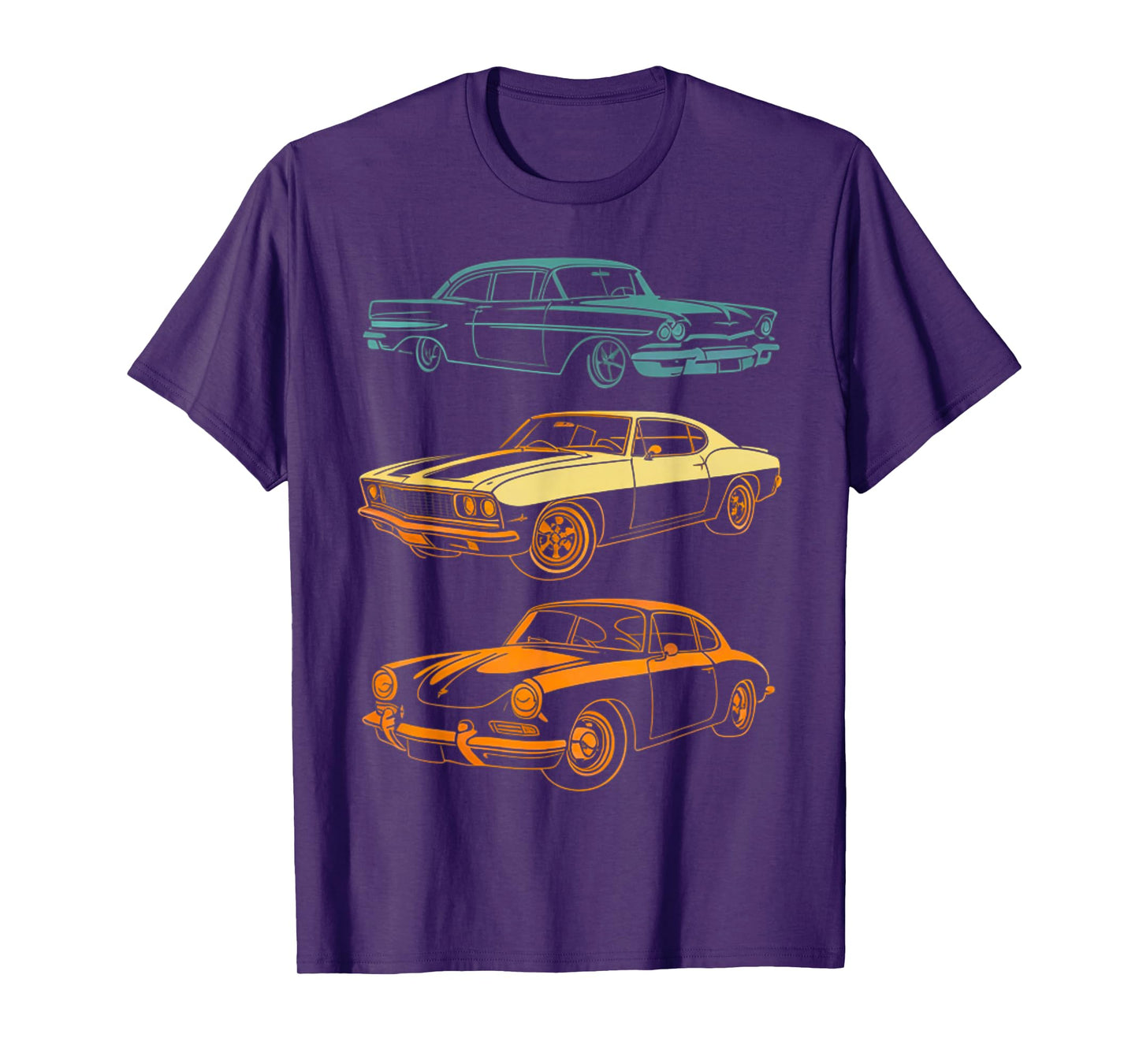 Vintage Cars 70s 80s & 90s Graphic Retro T-Shirt
