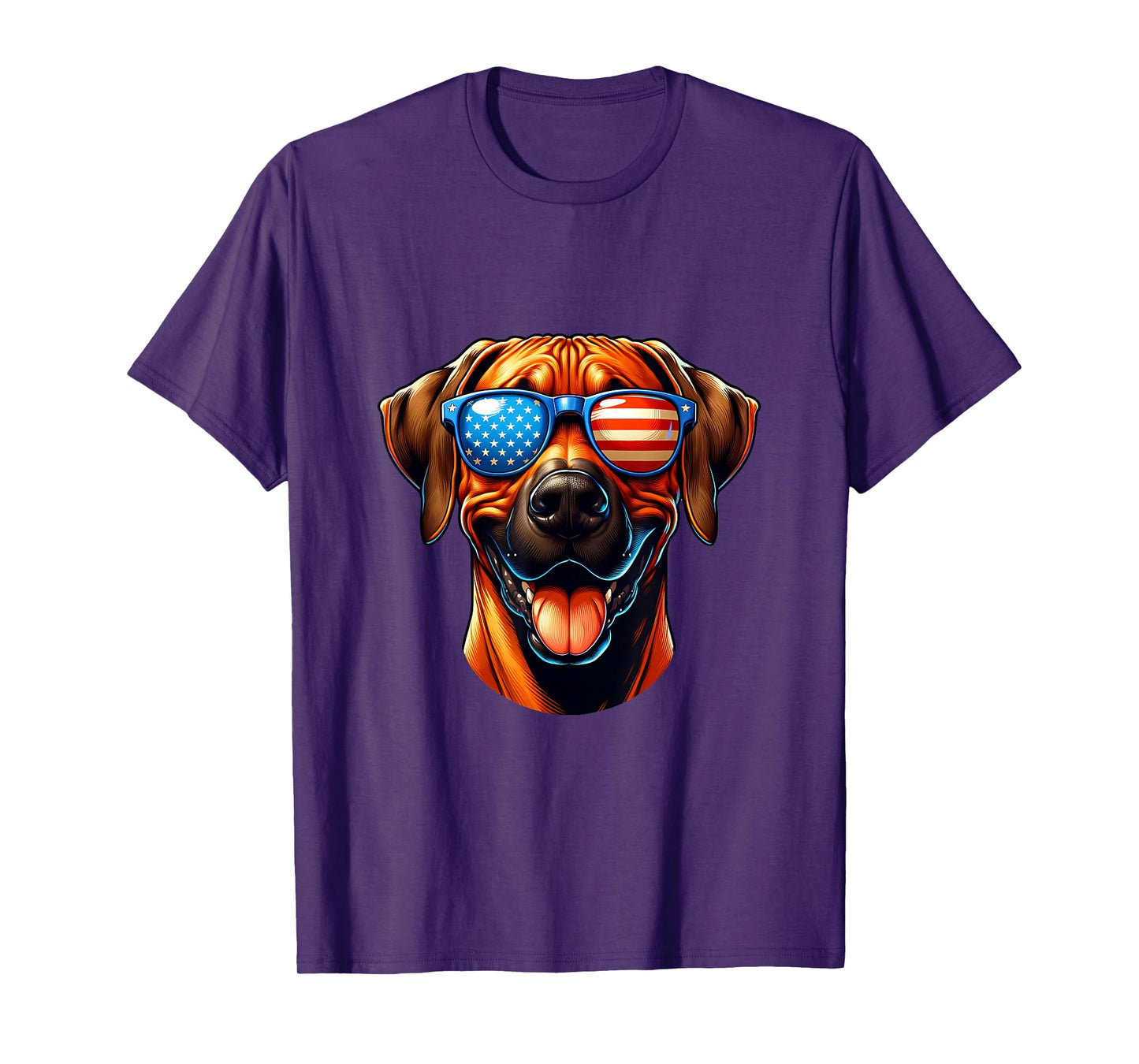 Rhodesian Ridgeback 4th Of July Patriotic Dog Lover American T-Shirt for Women Kids Men
