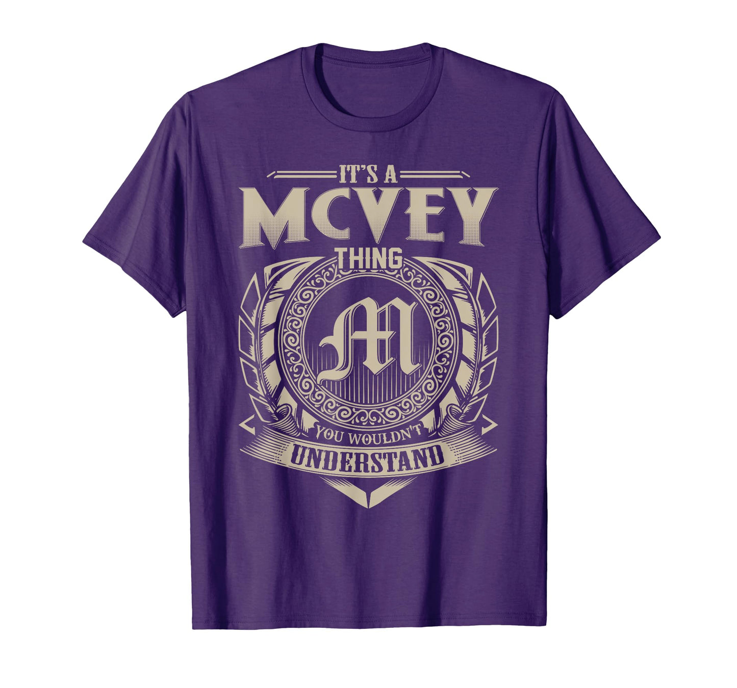 It's A MCVEY Thing You Wouldn't Understand Name Vintage T-Shirt