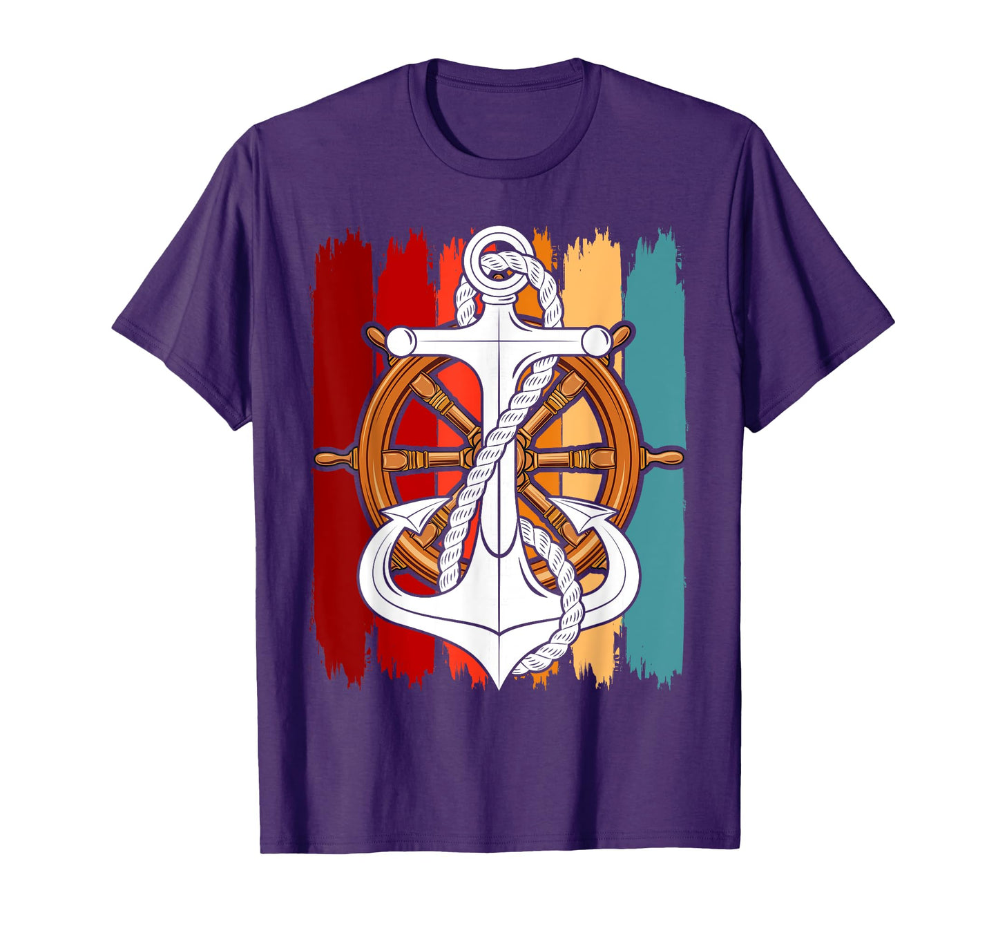Sailor Costume Anchor Captain Sailing Men Women Children T-Shirt